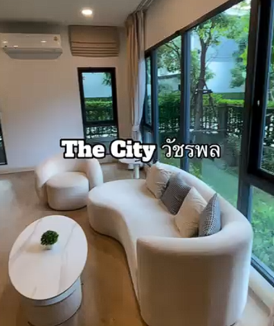 Luxury for Rent 🏡 The City วัชรพล (โครงการใหม่) บ้านเดี่ยวหรู ทำเลใกล้ทางด่วน 