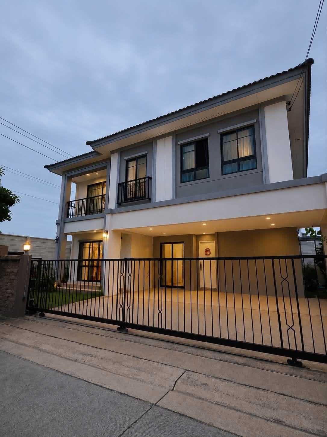 รหัสทรัพย์ PNS34 ให้เช่า‼️บ้านเดี่ยวหรู ใกล้ฟิวเจอร์รังสิต