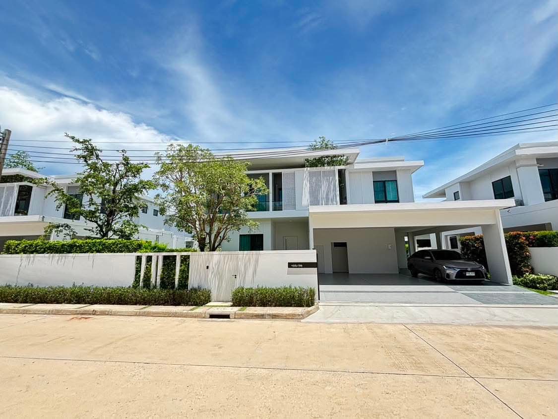 รหัสทรัพย์ PNS35 🏡 Luxury House for Rent: Mantana Bangna Km.15