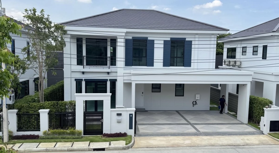 รหัสทรัพย์ PNS36 ให้เช่า‼️ บ้านเดี่ยว โครงการ เศรษฐสิริ-ดอนเมือง บ้านใหม่ใกล้ สนามบินดอนเมือง, รร.นานาชาติ Harrow