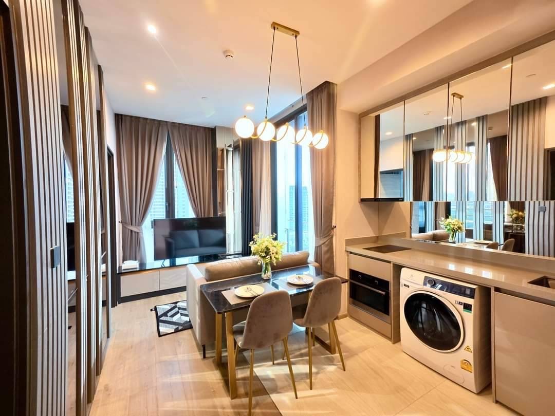 รหัสทรัพย์ PNC25 ให้เช่า ❗️ The Crest Park Residences ห้าแยกลาดพร้าว เฟอร์นิเจอร์ครบ