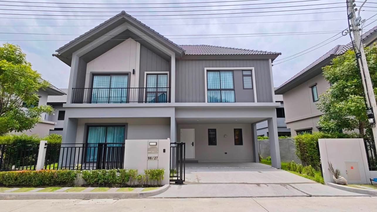 รหัสทรัพย์ PNS43 🔥 บ้านใหม่ 100% ไม่เคยเข้าอยู่! พร้อมอยู่แบบหรู ๆ ในราคา 75,000 บาท/เดือน 🔥